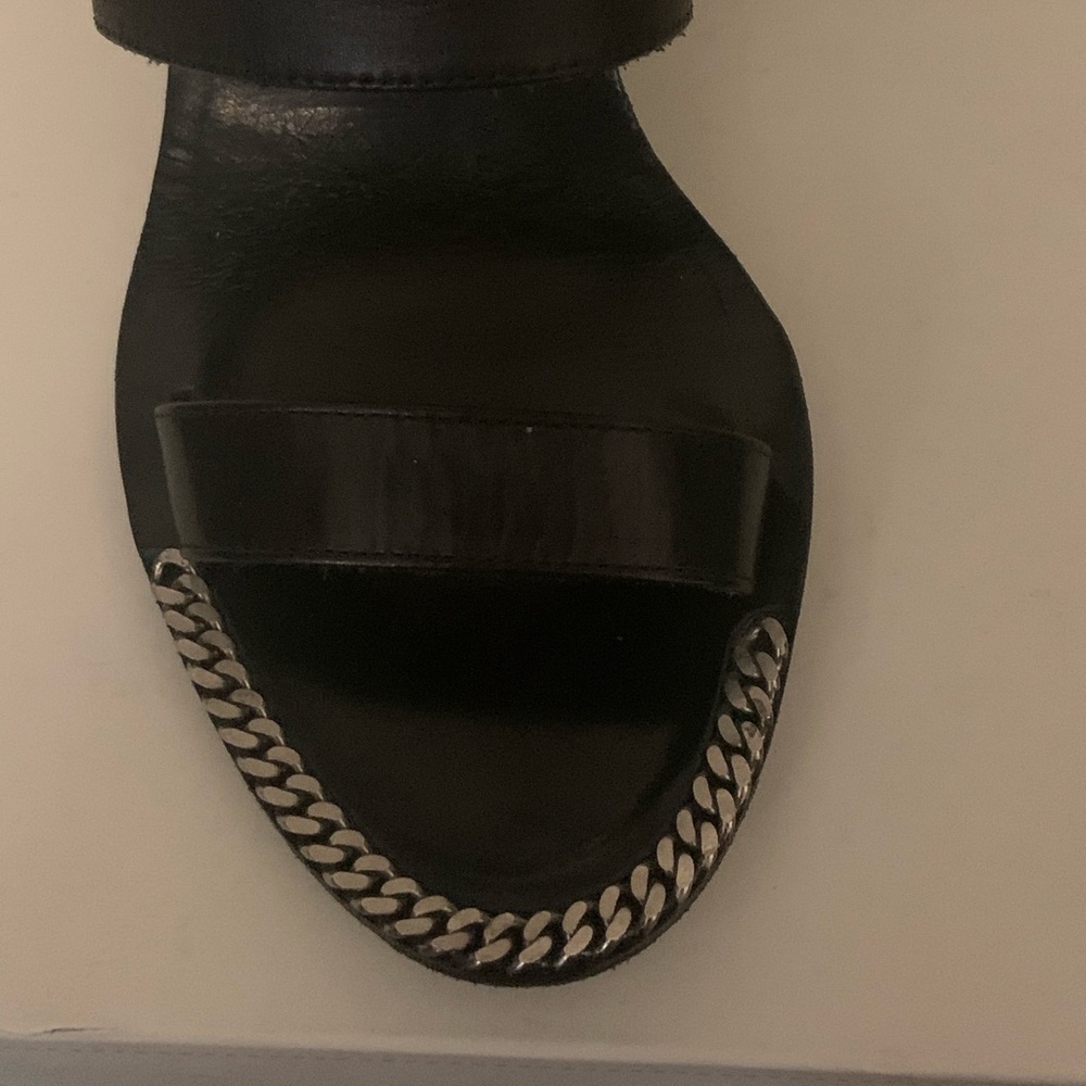 Sandro Paris Leather Sandals View 2